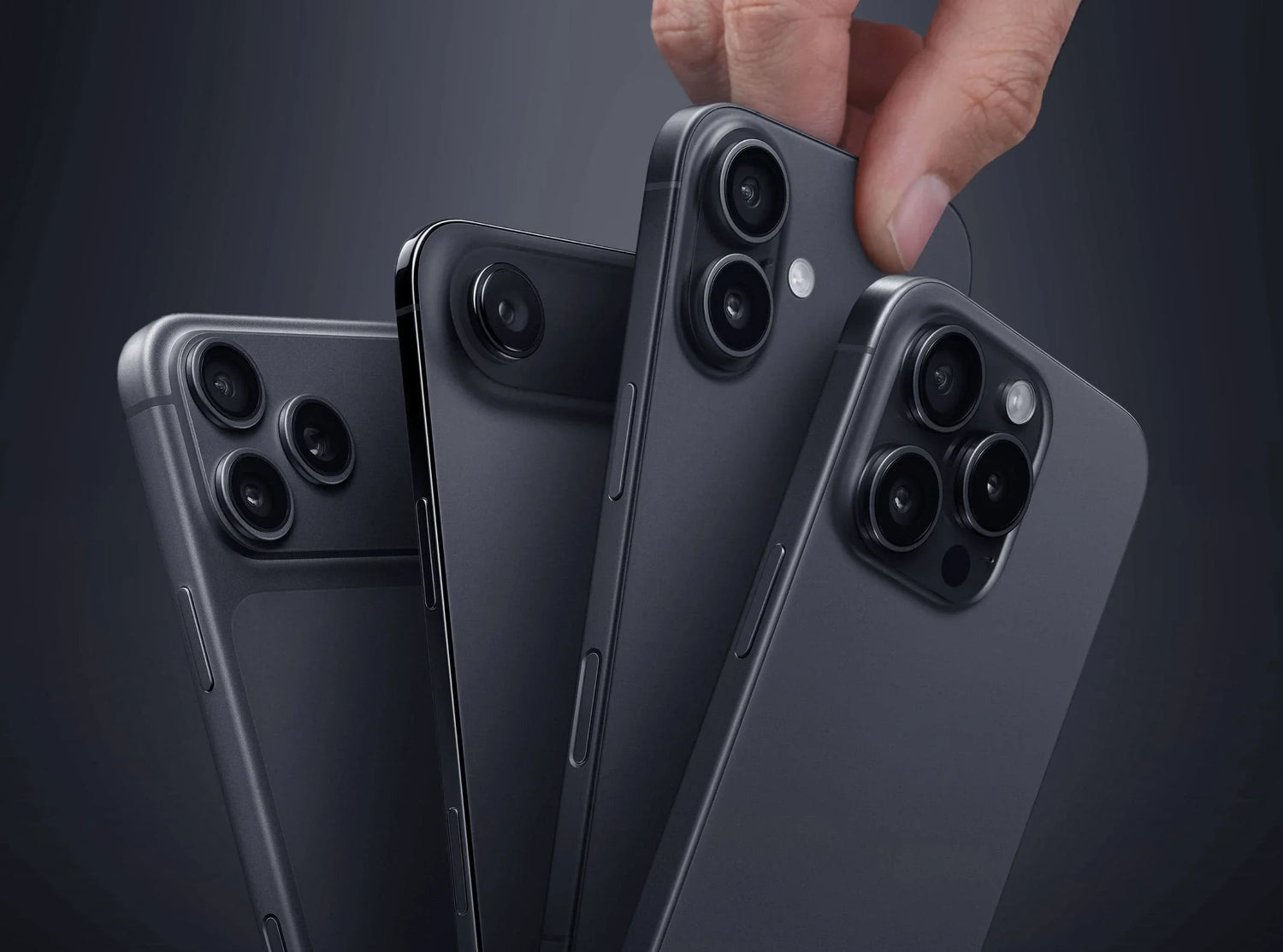 Plusieurs modèles d’iPhone alignés pour illustrer un guide d’achat