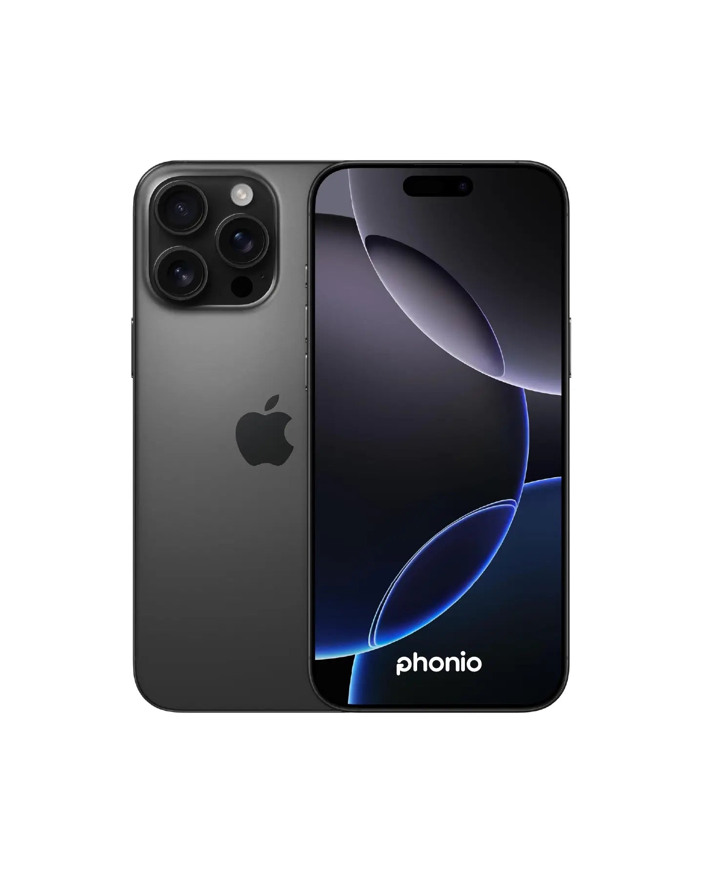 iPhone 16 Pro Max titane noir – reconditionné Phonio