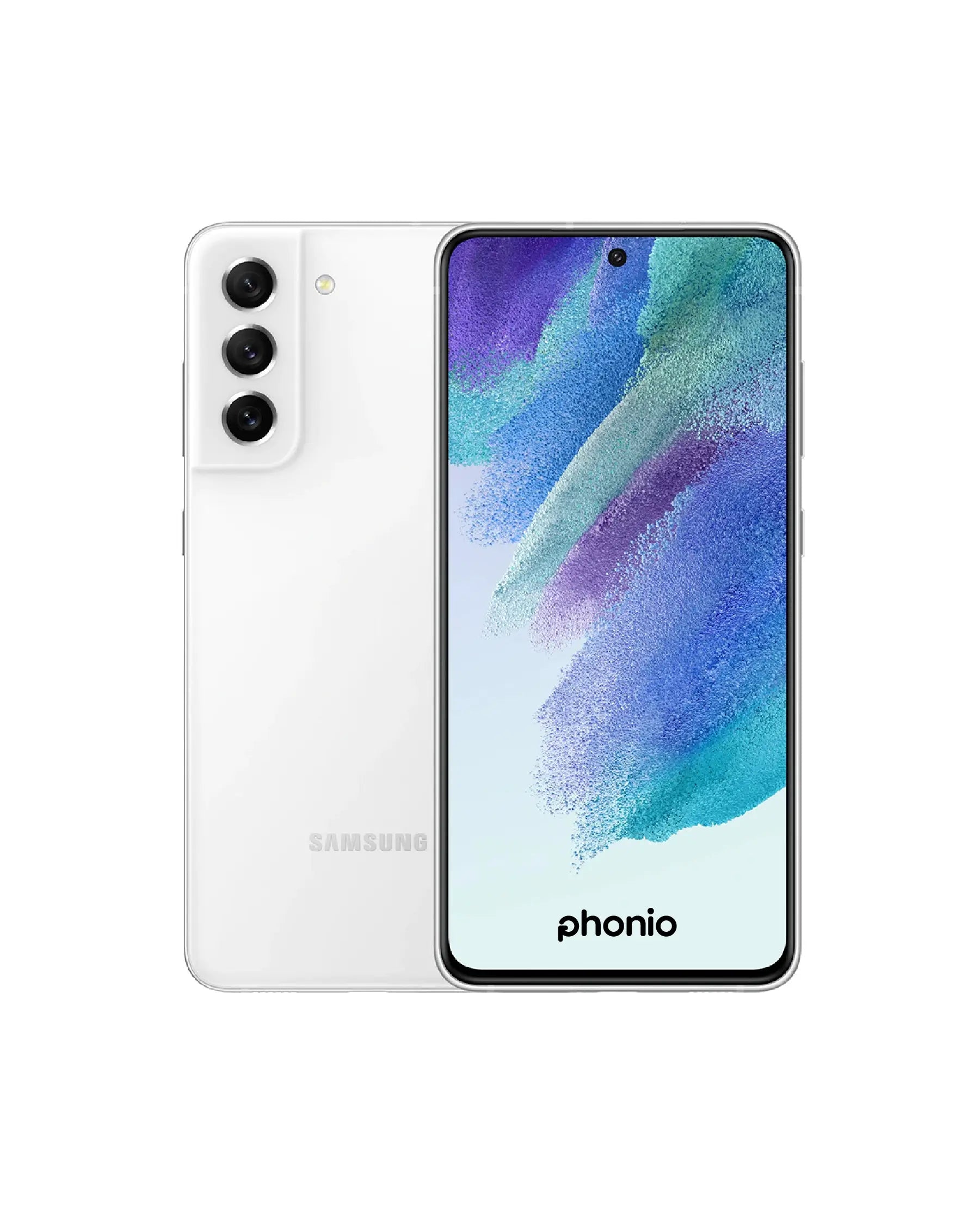 Samsung Galaxy S21 FE 5G reconditionné Phonio blanc