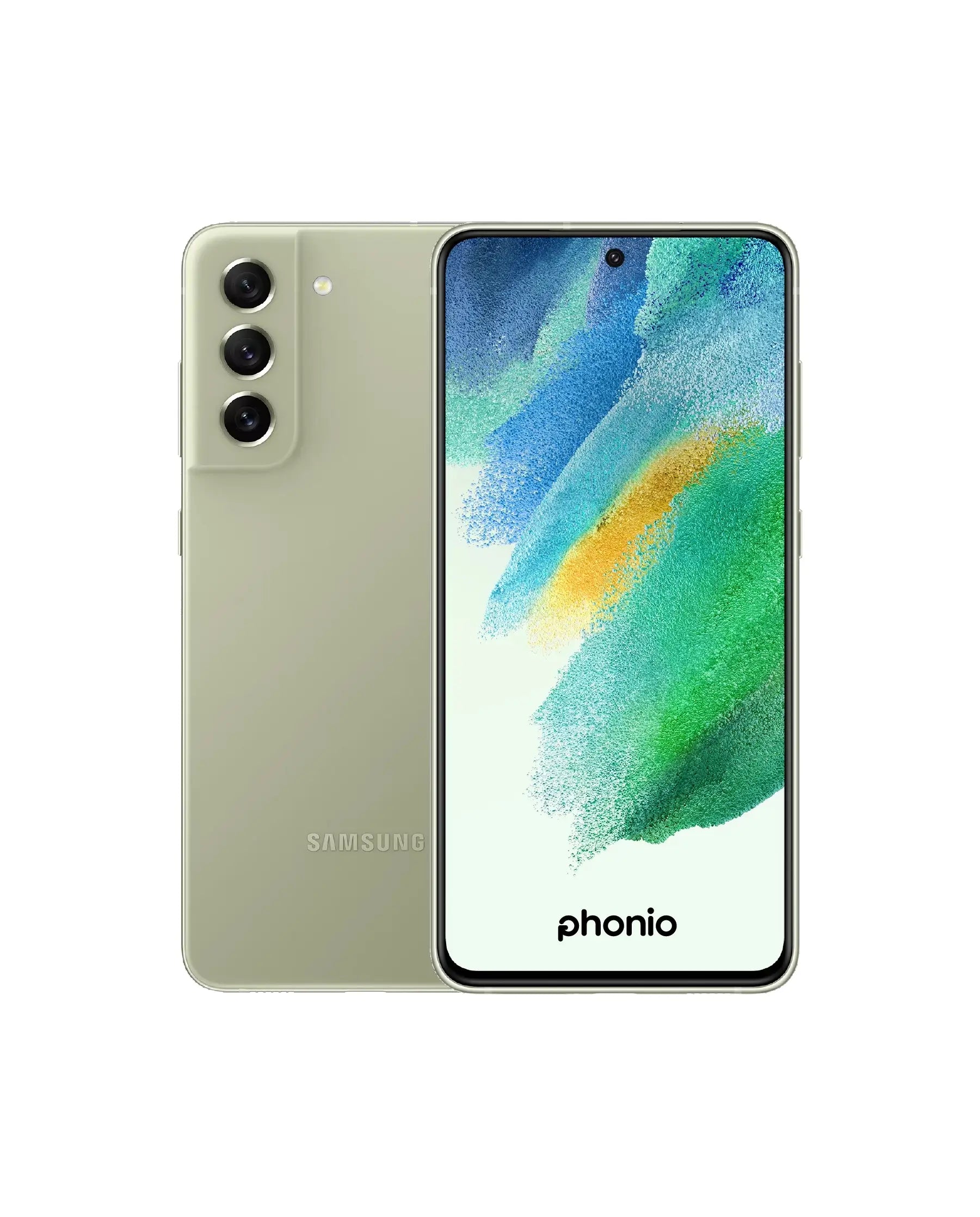 Samsung Galaxy S21 FE 5G reconditionné Phonio vert