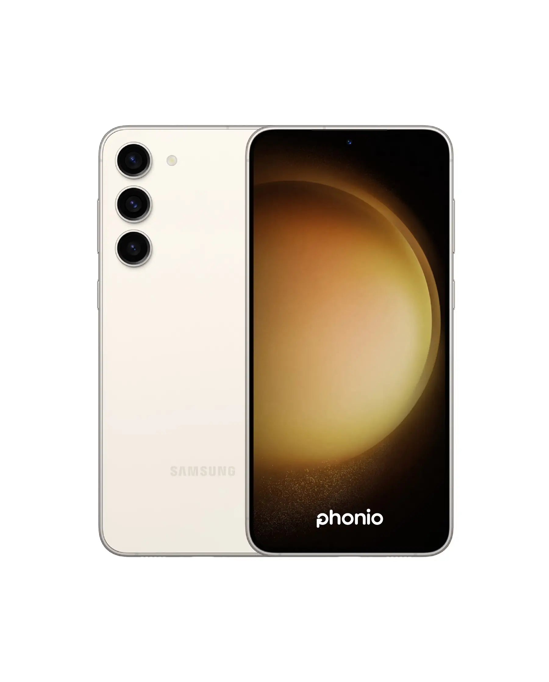 Samsung Galaxy S23 Plus 5G reconditionné Phonio crème