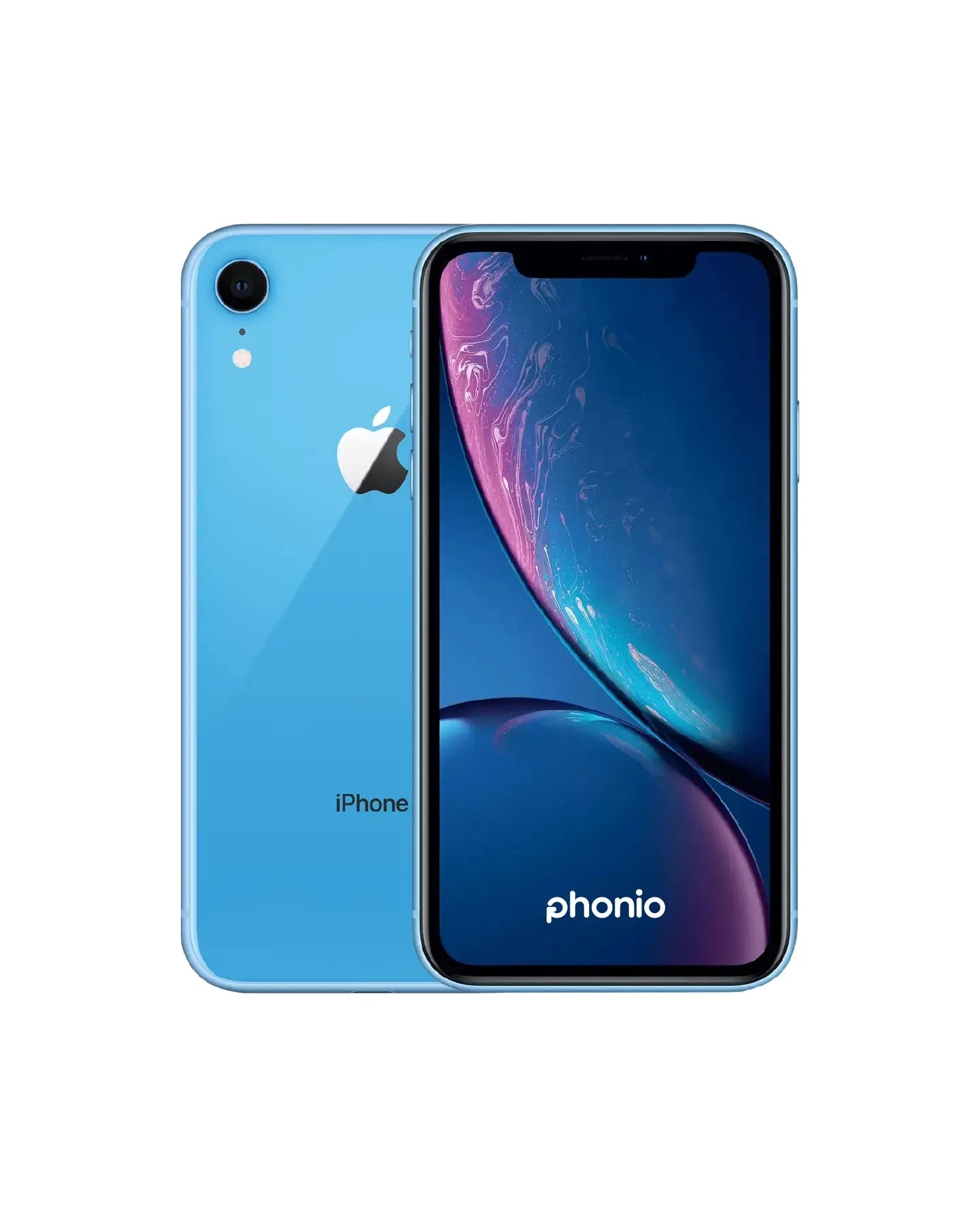 iPhone XR bleu reconditionné – usagé débloqué